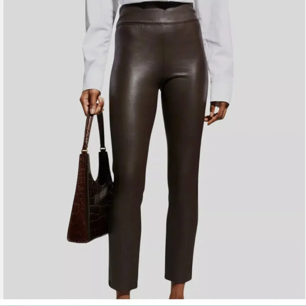 Brochu Walker Women's Brown The Juniper Stretch Crop Pants Size Xs